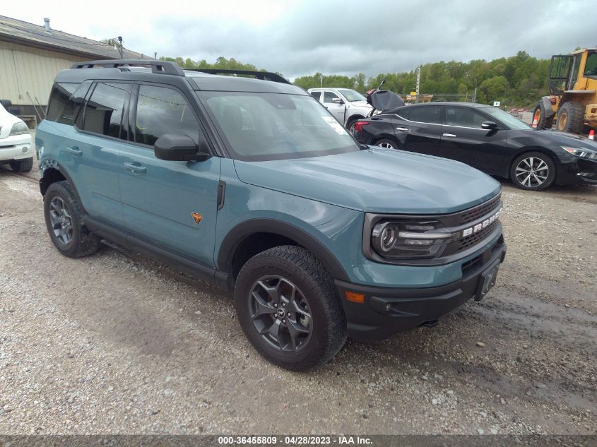 2021 FORD BRONCO SPORT BADLANDS - 3FMCR9D95MRA03770