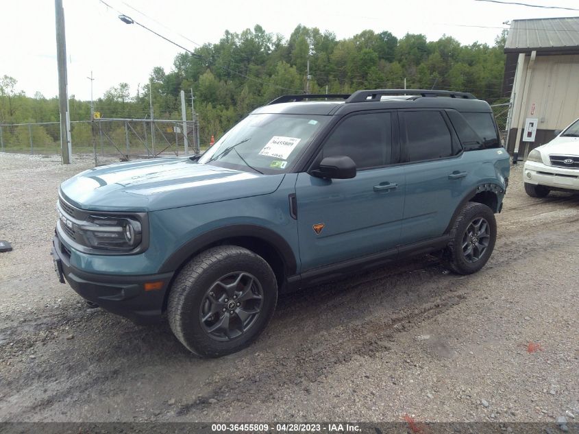 2021 FORD BRONCO SPORT BADLANDS - 3FMCR9D95MRA03770