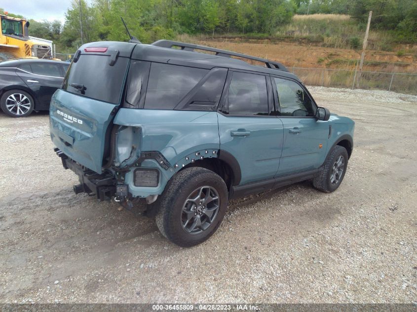 2021 FORD BRONCO SPORT BADLANDS - 3FMCR9D95MRA03770