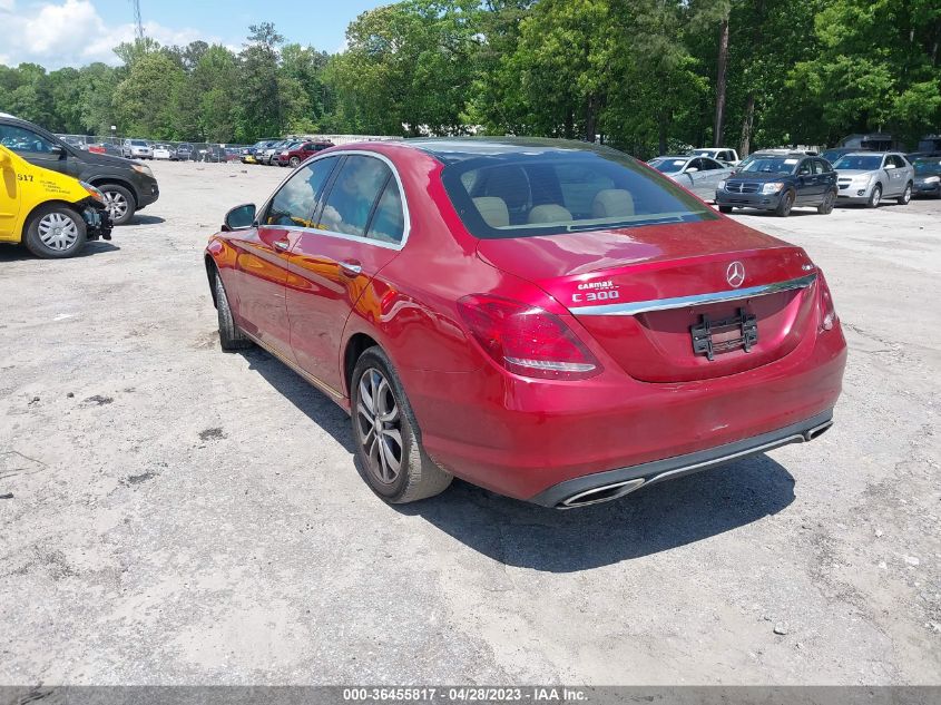 2017 MERCEDES-BENZ C-CLASS C 300 - 55SWF4KB8HU205639