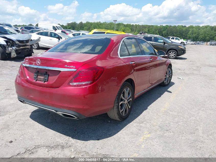 2017 MERCEDES-BENZ C-CLASS C 300 - 55SWF4KB8HU205639
