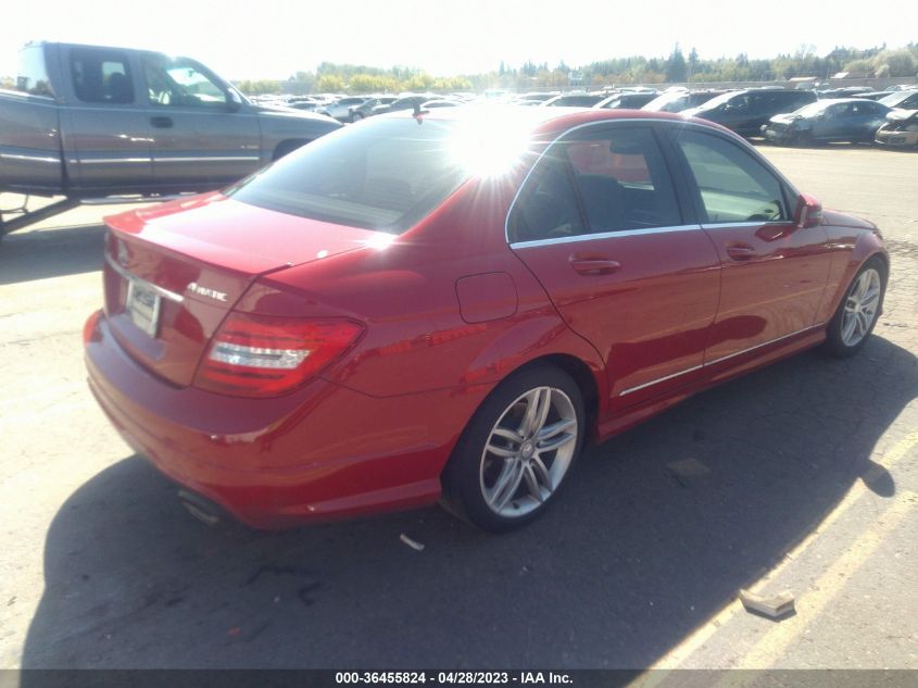 2014 MERCEDES-BENZ C-CLASS C 300 - WDDGF8ABXEG159303