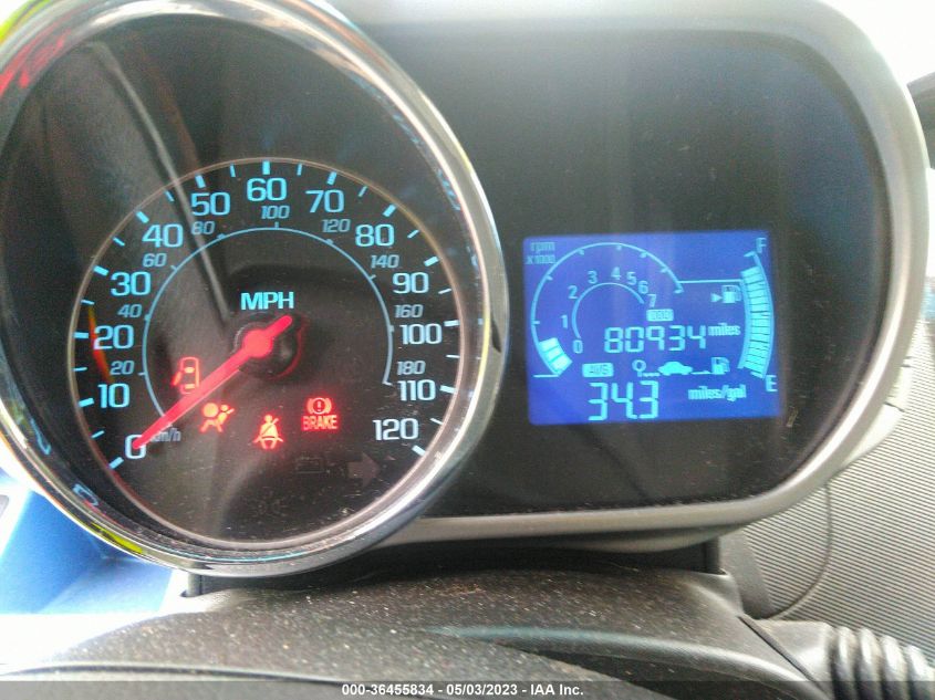 2015 CHEVROLET SPARK LT - KL8CC6S98FC749065