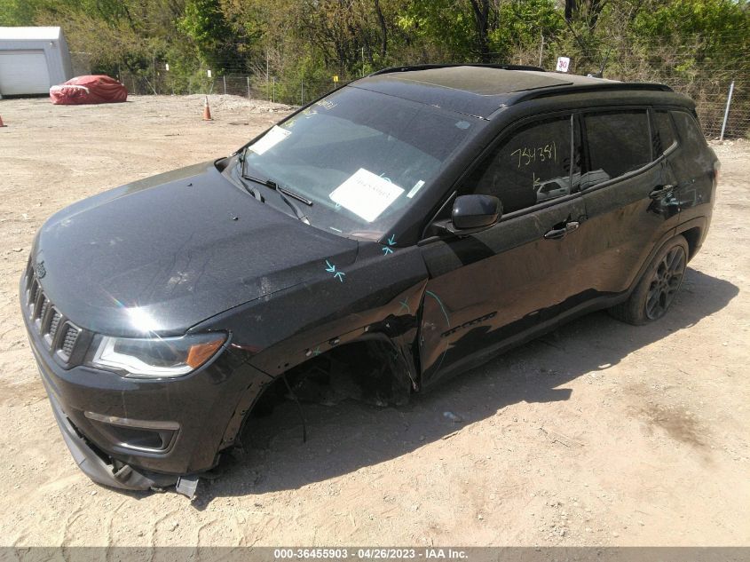 2019 JEEP COMPASS HIGH ALTITUDE - 3C4NJDCB7KT754381