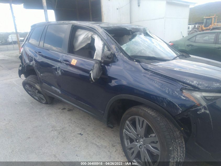 2019 HONDA PASSPORT EX-L - 5FNYF8H50KB024805