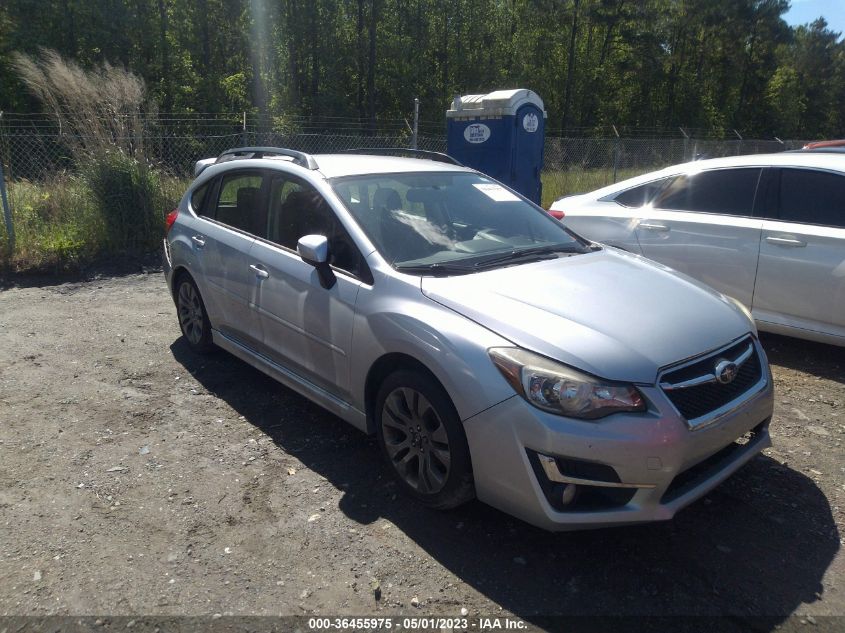 2015 SUBARU IMPREZA WAGON 2.0I SPORT PREMIUM - JF1GPAT67F8268401