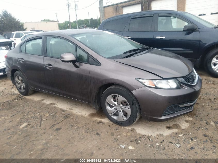 2013 HONDA CIVIC SDN LX - 2HGFB2F51DH576461