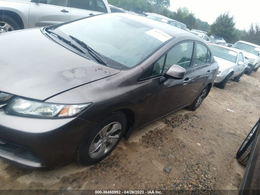 2013 HONDA CIVIC SDN LX - 2HGFB2F51DH576461