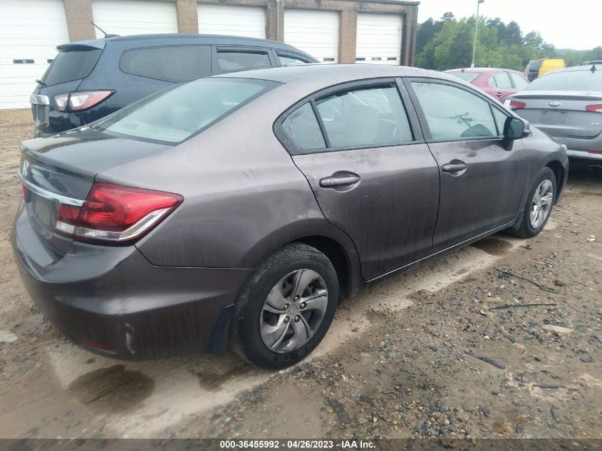 2013 HONDA CIVIC SDN LX - 2HGFB2F51DH576461
