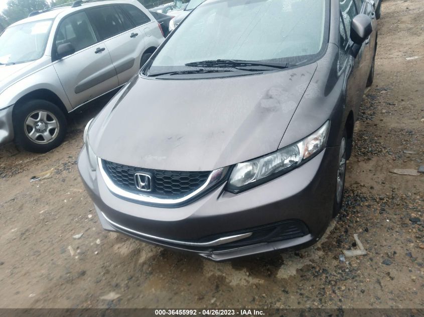 2013 HONDA CIVIC SDN LX - 2HGFB2F51DH576461
