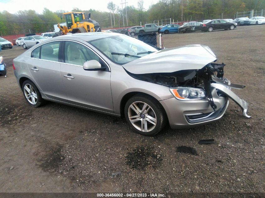 2015 VOLVO S60 T5 DRIVE-E PREMIER - YV126MFK9F2364478