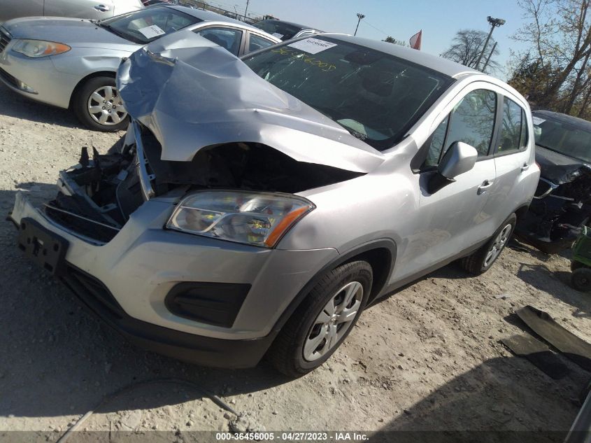 2016 CHEVROLET TRAX LS - 3GNCJKSB4GL260555