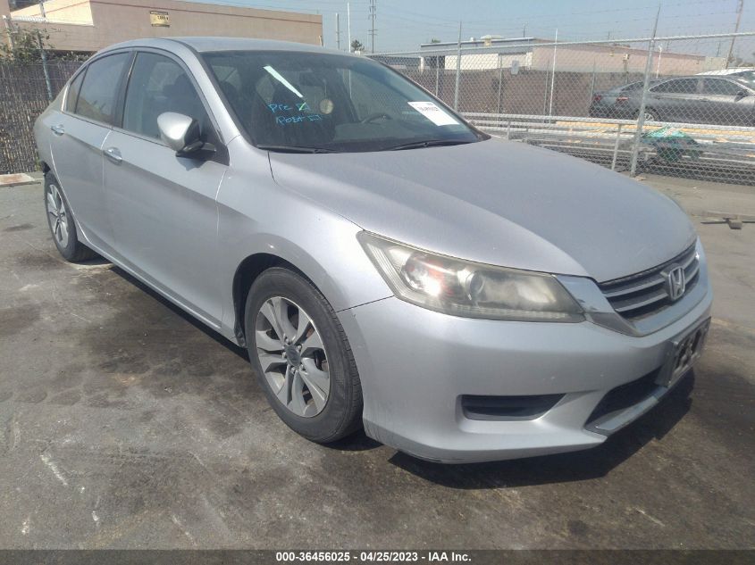 2014 HONDA ACCORD SEDAN LX - 1HGCR2F36EA237854