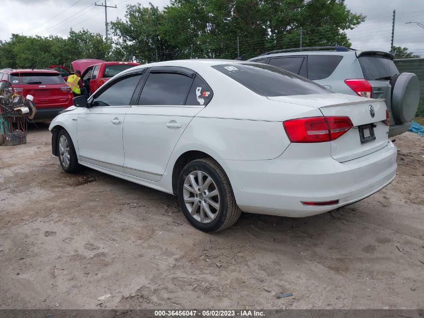 2015 VOLKSWAGEN JETTA SEDAN 1.8T SE - 3VWD17AJ2FM258344