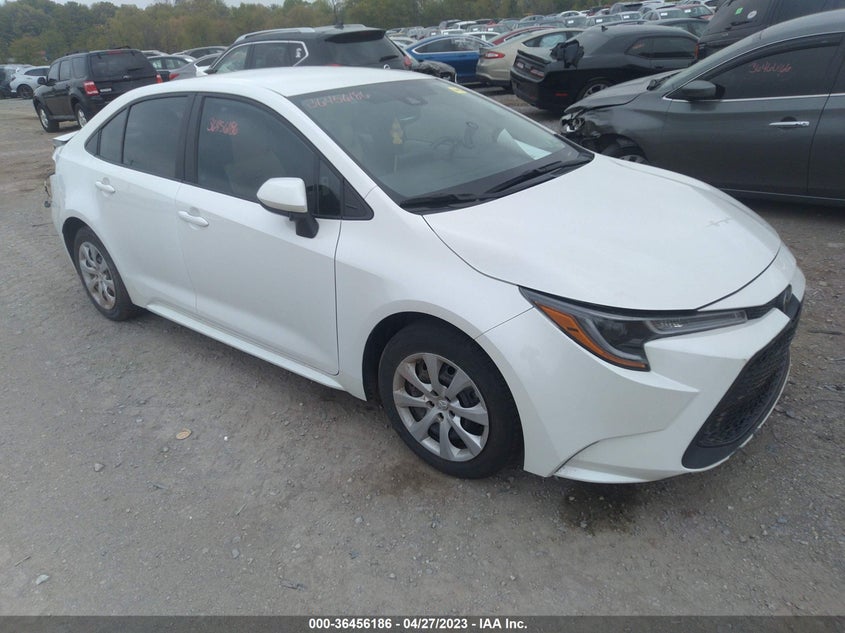 VIN 5YFEPMAE8MP229072 2021 TOYOTA COROLLA LE