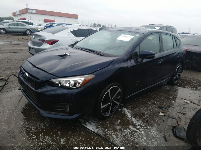 2021 SUBARU IMPREZA SPORT - 4S3GTAM62M3707633