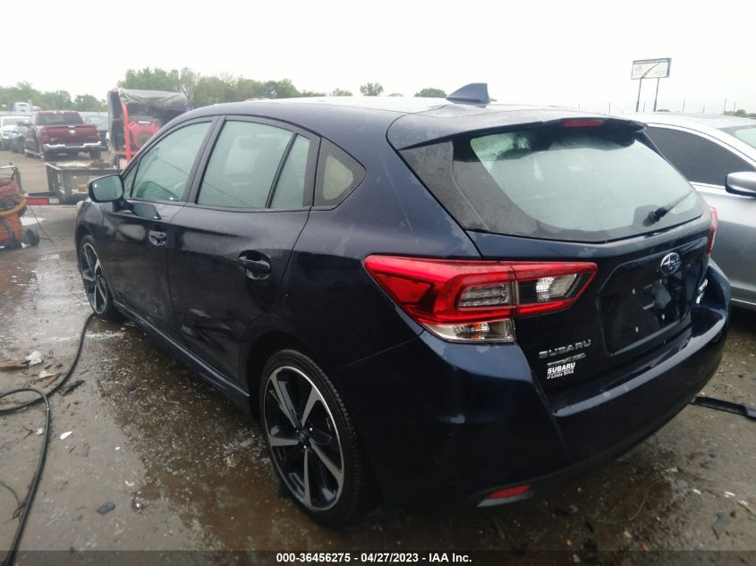 2021 SUBARU IMPREZA SPORT - 4S3GTAM62M3707633