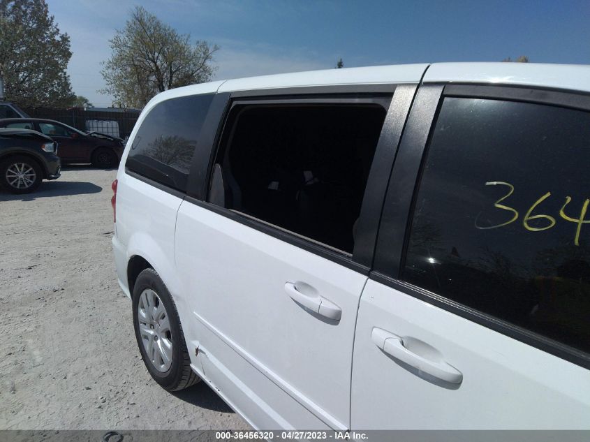 2017 DODGE GRAND CARAVAN SE - 2C4RDGBG3HR655270