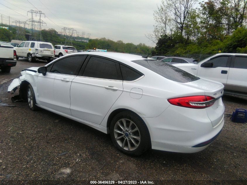 2017 FORD FUSION SE - 3FA6P0H7XHR203471