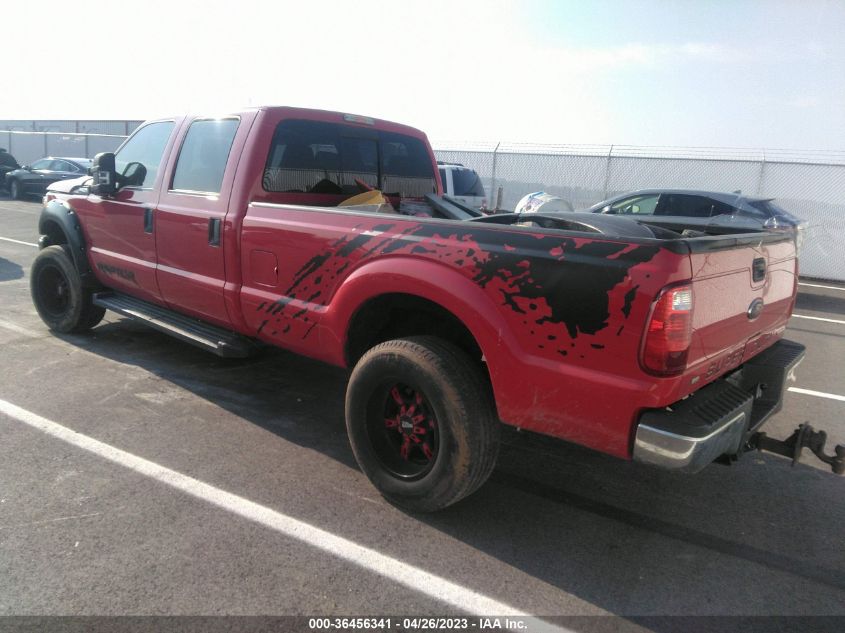 2015 FORD SUPER DUTY F-250 SRW LARIAT/PLATINUM - 1FT7W2B60FEC77656