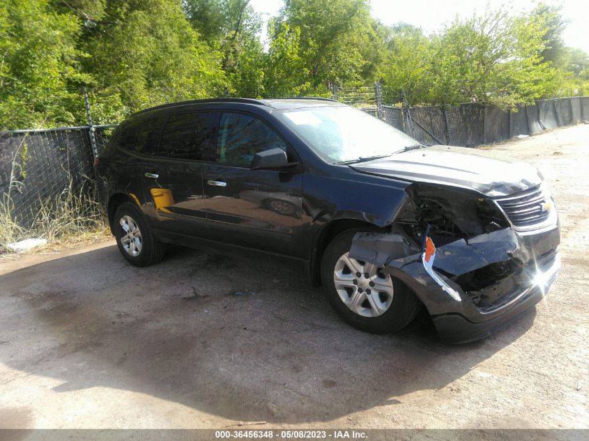 2016 CHEVROLET TRAVERSE LS - 1GNKRFKD6GJ304754