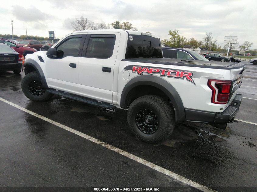 2018 FORD F-150 RAPTOR - 1FTFW1RG9JFB52615