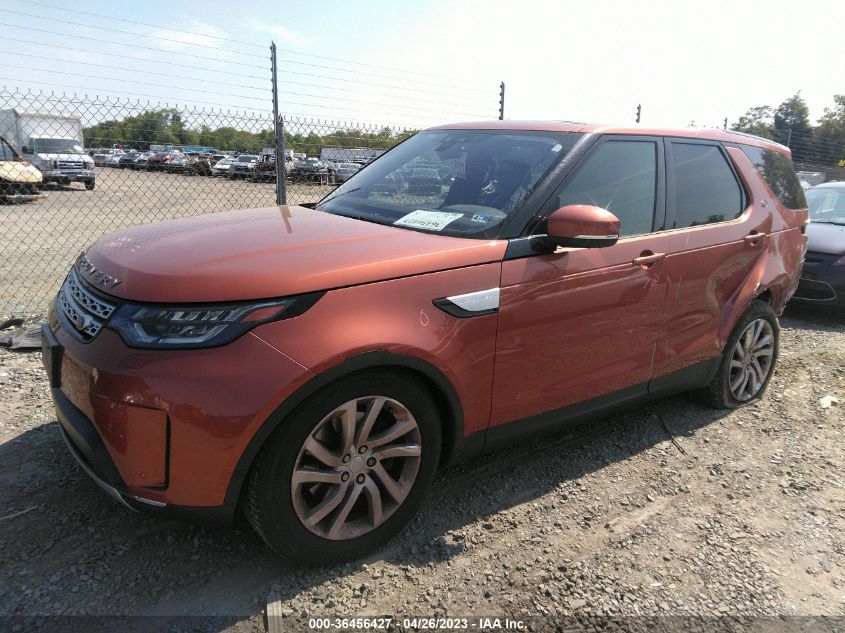 2017 LAND ROVER DISCOVERY HSE SALRRBBV8HA033277