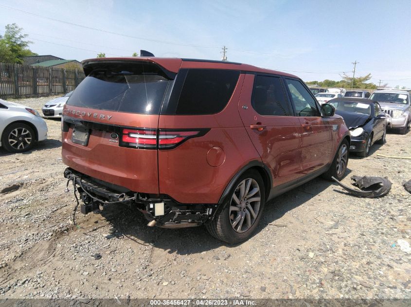 2017 LAND ROVER DISCOVERY HSE SALRRBBV8HA033277