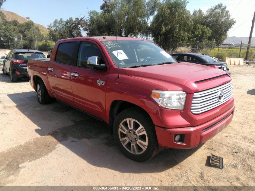 2014 TOYOTA TUNDRA 2WD TRUCK 1794/PLATINUM - 5TFGY5F18EX154684
