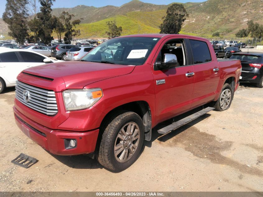 2014 TOYOTA TUNDRA 2WD TRUCK 1794/PLATINUM - 5TFGY5F18EX154684