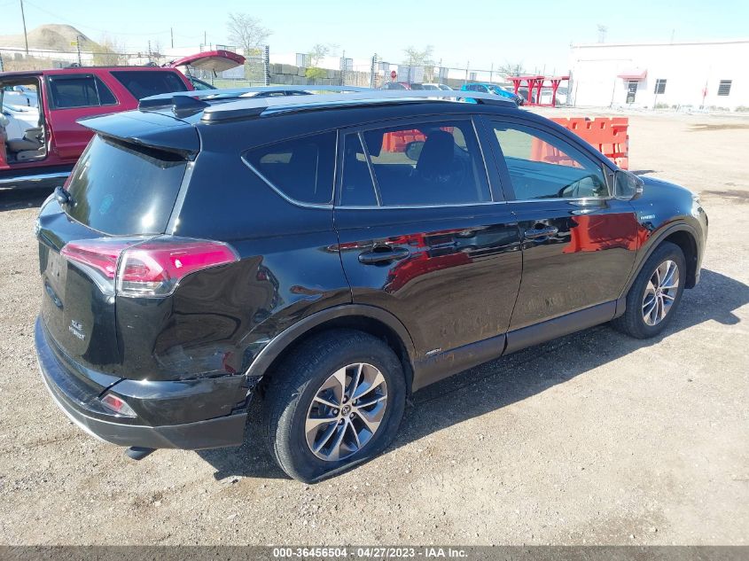 2016 TOYOTA RAV4 HYBRID XLE JTMRJREVXGD017551