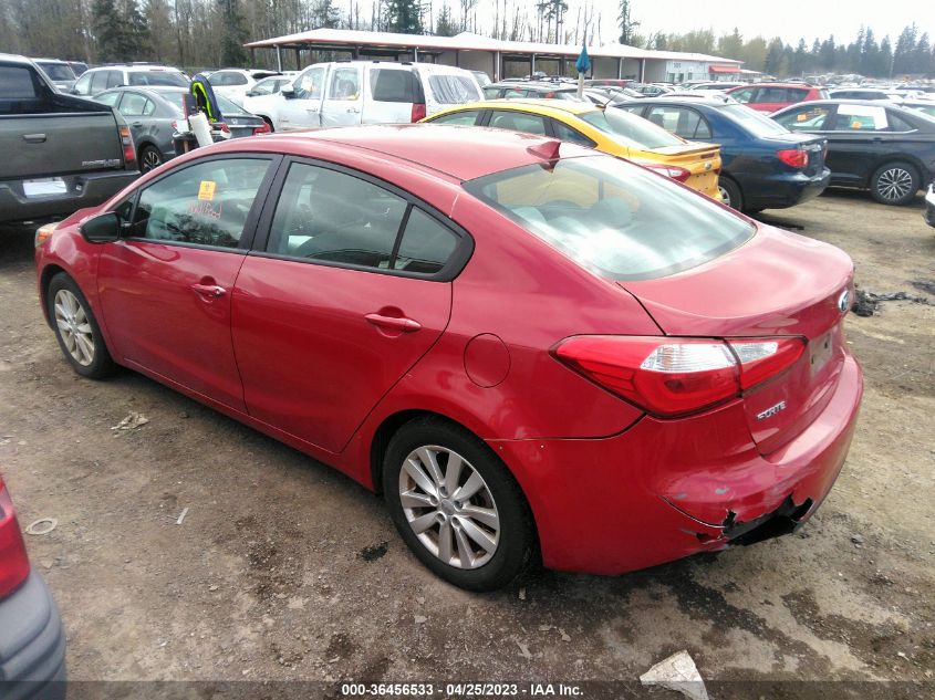 2014 KIA FORTE LX - KNAFX4A67E5182853