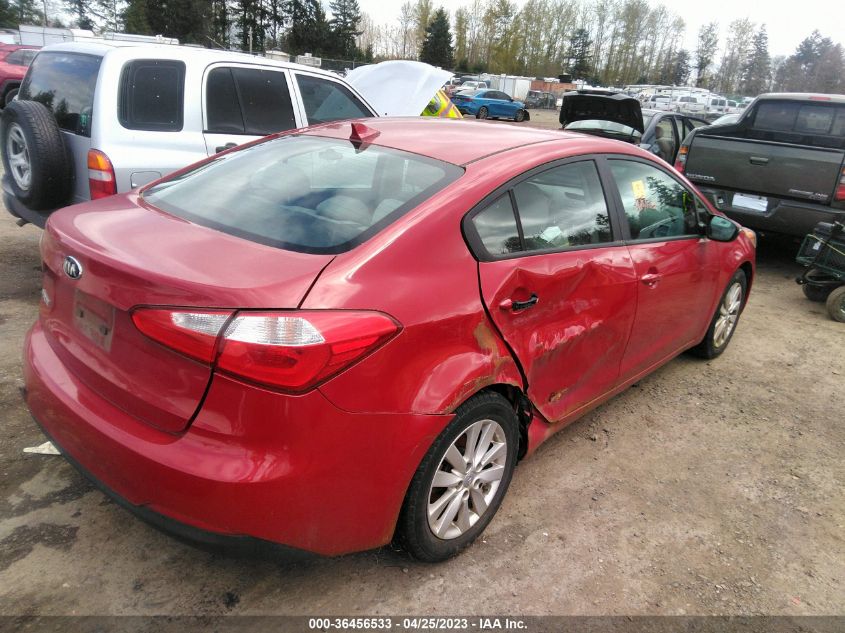 2014 KIA FORTE LX - KNAFX4A67E5182853