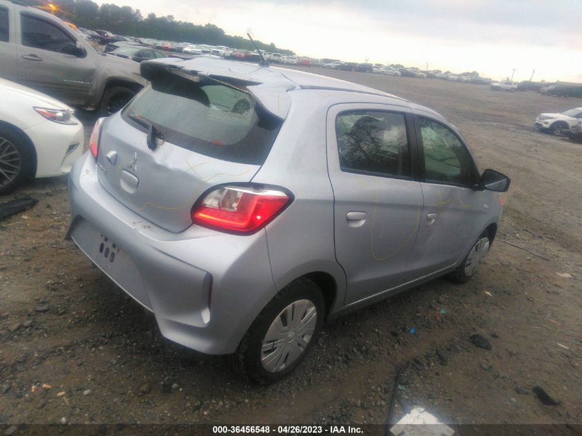 2021 MITSUBISHI MIRAGE ES/LE/CARBONITE EDITION - ML32AUHJ6MH007894