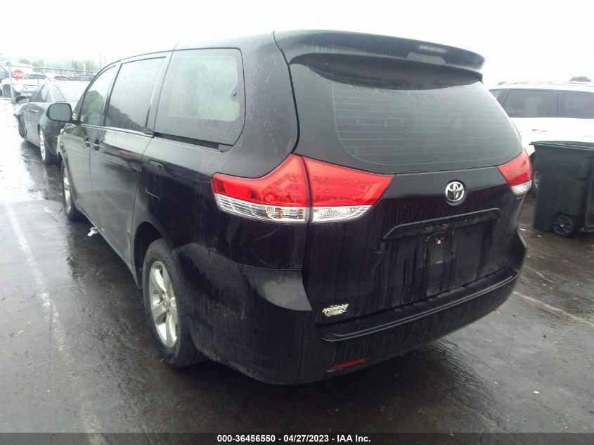2014 TOYOTA SIENNA L - 5TDZK3DC6ES472540