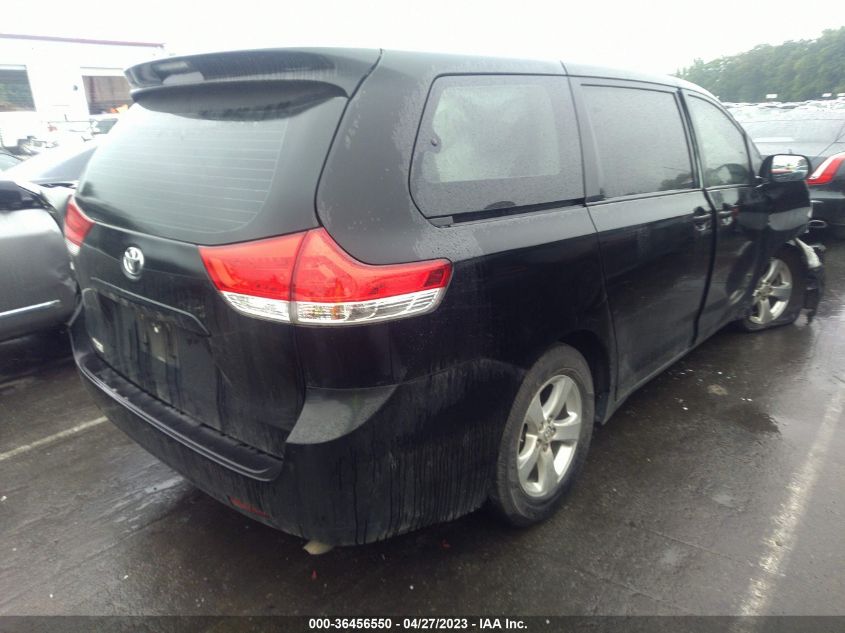 2014 TOYOTA SIENNA L - 5TDZK3DC6ES472540