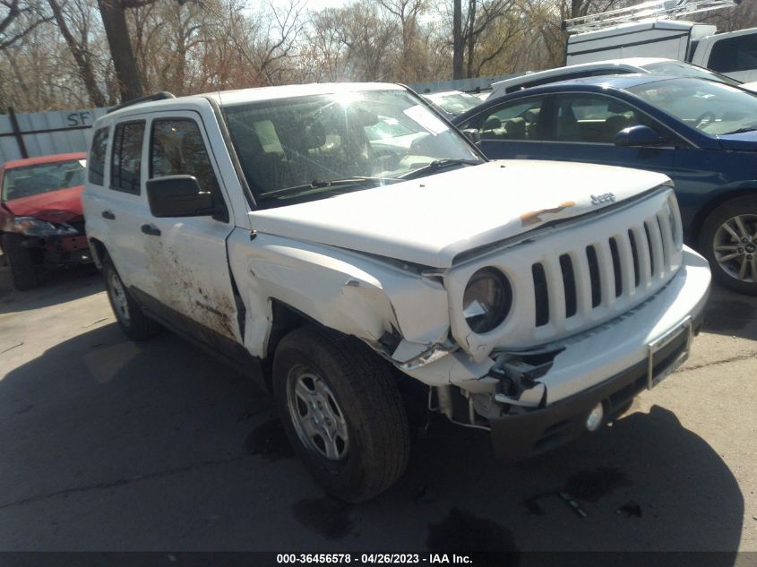 2016 JEEP PATRIOT SPORT - 1C4NJPBA3GD562494
