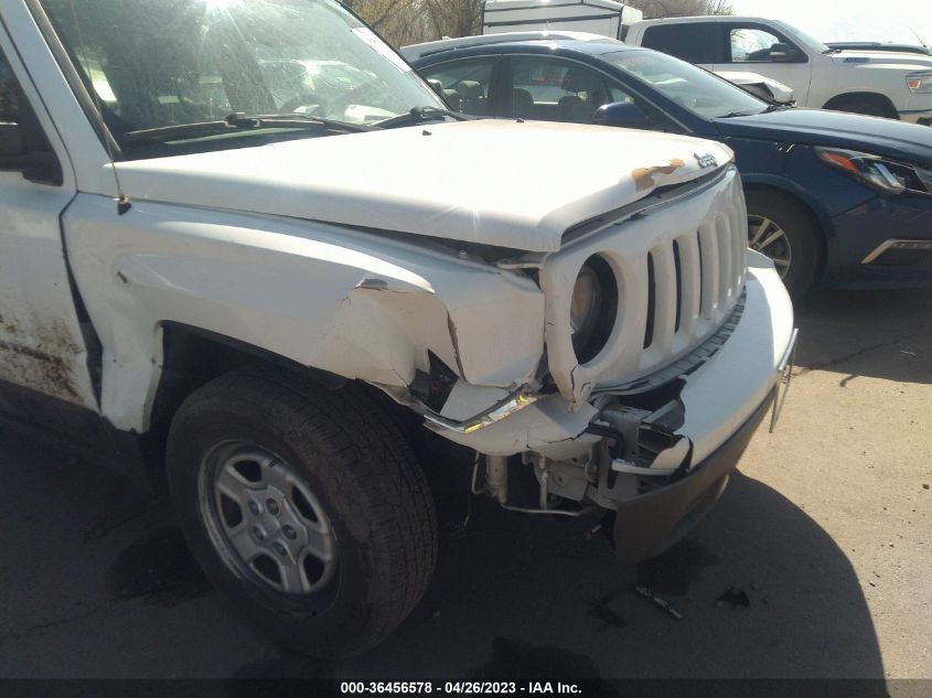 2016 JEEP PATRIOT SPORT - 1C4NJPBA3GD562494