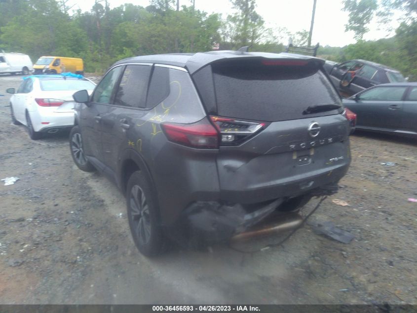 2021 NISSAN ROGUE SV - 5N1AT3BB9MC777370