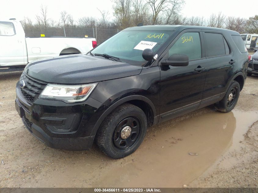 2018 FORD POLICE INTERCEPTOR 1FM5K8AR3JGA84475