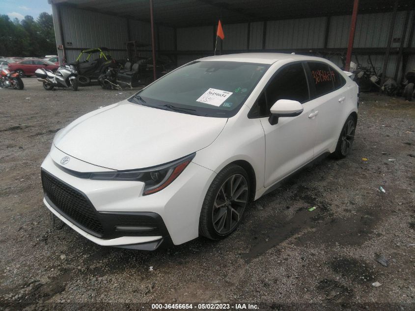 2020 TOYOTA COROLLA SE/NIGHTSHADE - 5YFS4RCE4LP039208