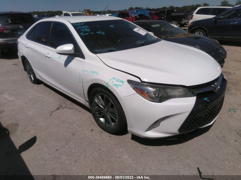 2016 TOYOTA CAMRY XLE/SE/LE/XSE - 4T1BF1FK7GU253160