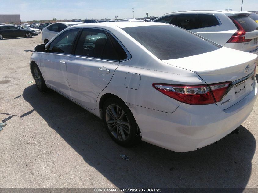 2016 TOYOTA CAMRY XLE/SE/LE/XSE - 4T1BF1FK7GU253160