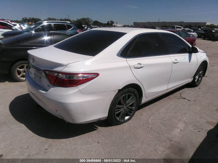 2016 TOYOTA CAMRY XLE/SE/LE/XSE - 4T1BF1FK7GU253160
