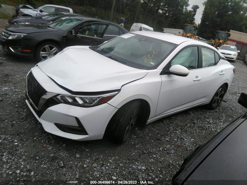 2022 NISSAN SENTRA SV - 3N1AB8CV8NY245021