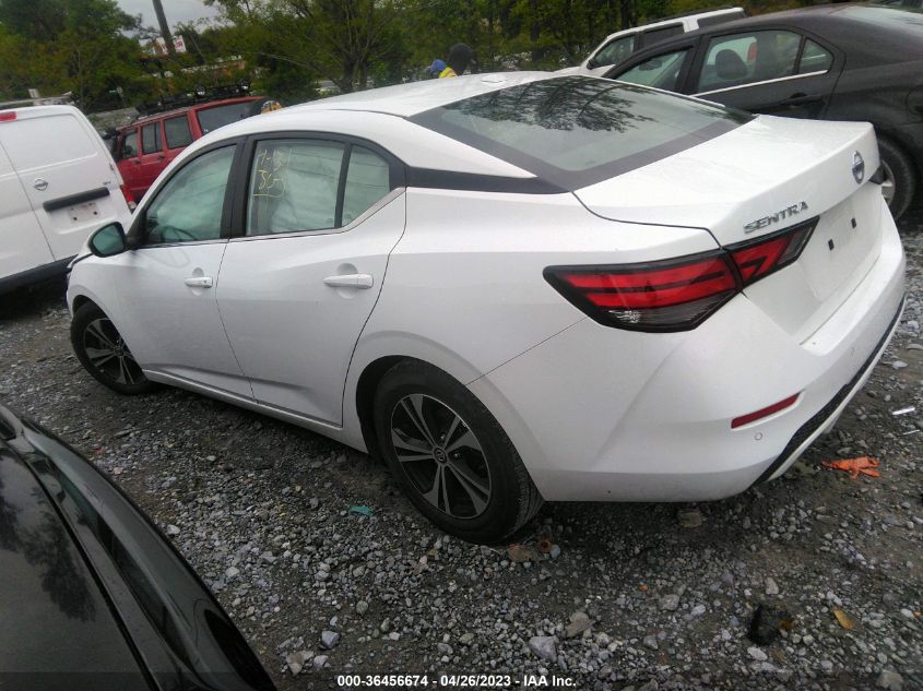 2022 NISSAN SENTRA SV - 3N1AB8CV8NY245021