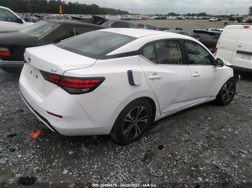 2022 NISSAN SENTRA SV - 3N1AB8CV8NY245021
