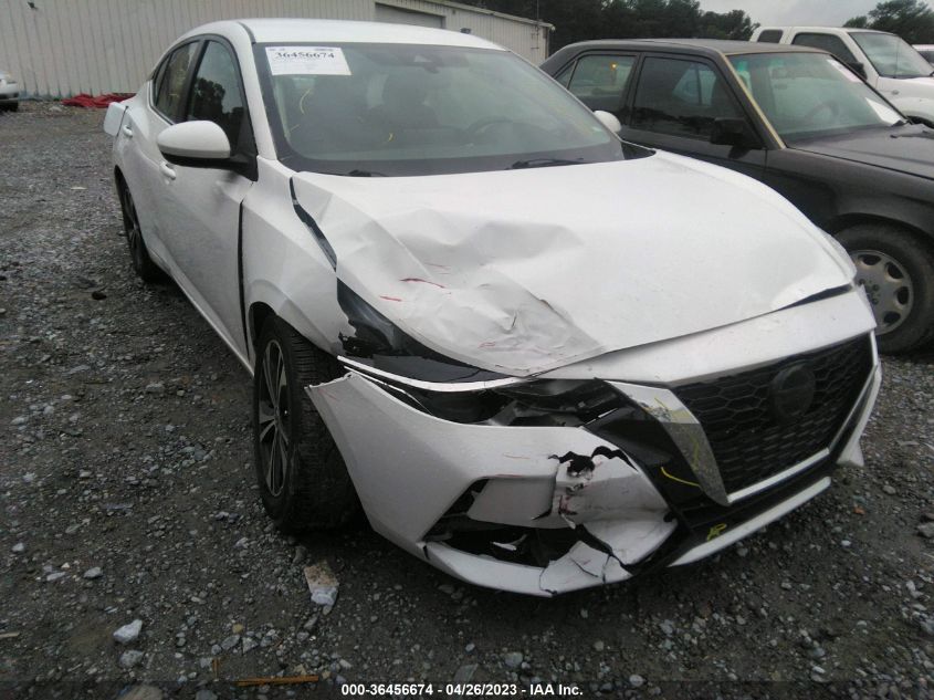 2022 NISSAN SENTRA SV - 3N1AB8CV8NY245021