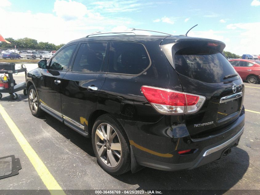2014 NISSAN PATHFINDER PLATINUM - 5N1AR2MN7EC687359