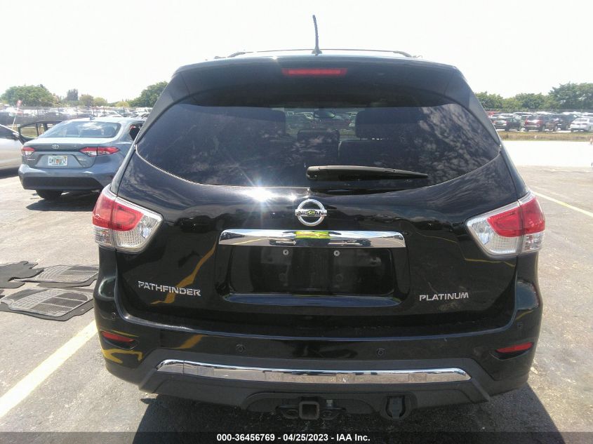 2014 NISSAN PATHFINDER PLATINUM - 5N1AR2MN7EC687359
